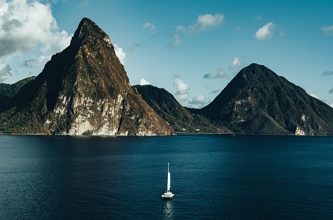 1/2 Day Private Catamaran out of Soufriere - Swimming and snorkeling on your schedule