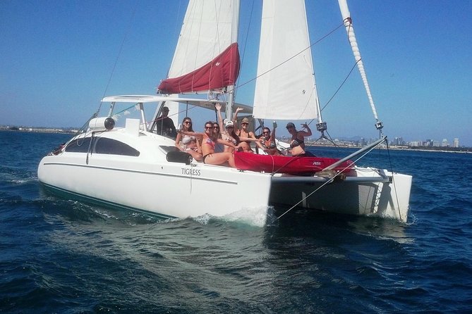 2.5-Hour Small-Group Catamaran Sailing Adventure with Drinks - Setting Out From Harbor Island Drive