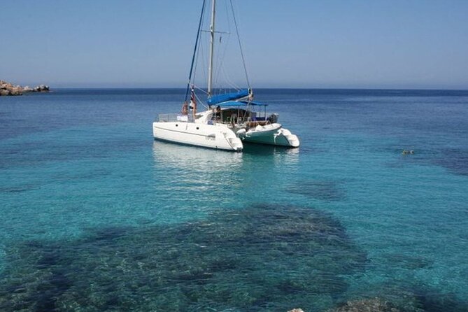 2-Catamaran tour from Cannigione to the Maddalena Archipelago - Razzoli and Santa Maria add a wilder edge
