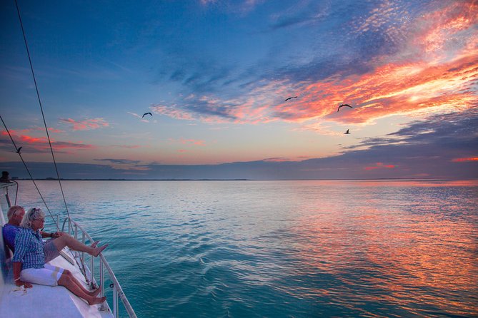 2 Hour Private Sunset Catamaran Sailing Charter from Grace Bay, Providenciales - Cracked conch and a practical drinks menu