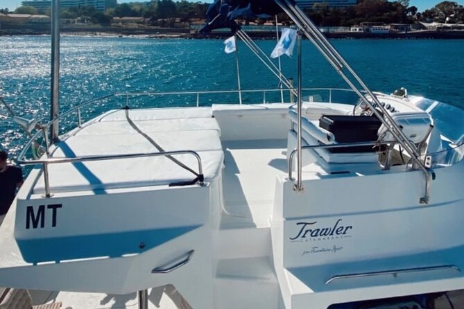 2H Lisbon Private Luxury Catamaran Tour with Welcome Drink - Lisbon’s historic riverfront from the water