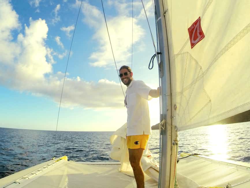 2h Sailing catamaran in La Baie des Saintes - What the $64 price buys you