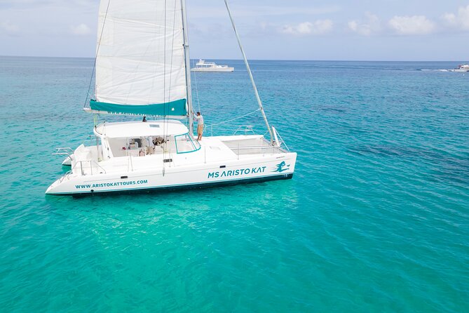 3.5hr Private Catamaran Cruise with Snorkeling, DJ, Bar, Food - Doctor’s Cave Beach and the second water stop