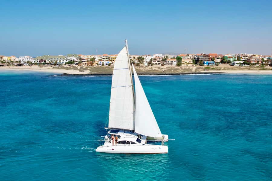 3-hour Catamaran Adventure on the waters of Sal Island - Three hours of sailing, not three hours of snorkeling