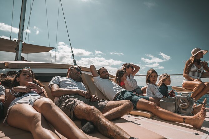 3-hour catamaran excursion along the Costa Adeje - The Veril Beach cove stop