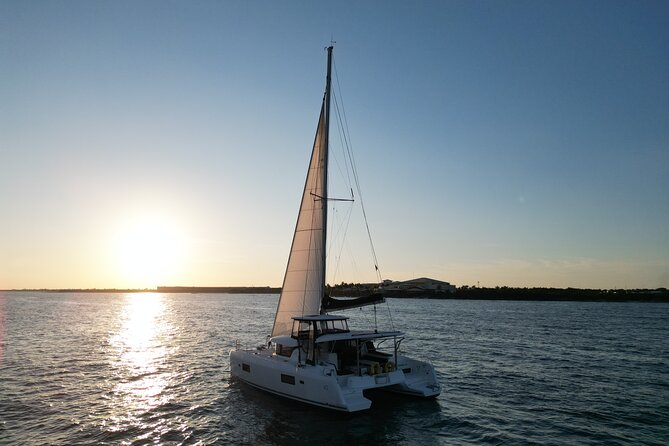 3 Hour Catamaran Experience in a Private 42' Lagoon - Boarding at Marina Bay in Puerto Aventuras