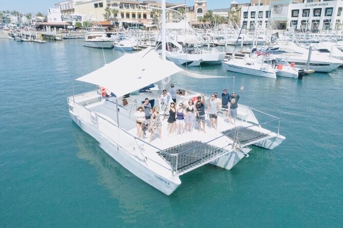 3 hour Snorkeling and Catamaran in Cabo San Lucas - Drinks, music, snacks, and the optional meal