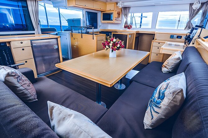 3 Hours Exclusive 45' Lagoon Catamaran Experience - Food and drink aboard the boat