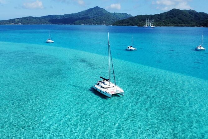 4 Days and 3 Nights in Catamaran on Raïatea and Tahaa - Motu Ofetaro: a slower anchorage