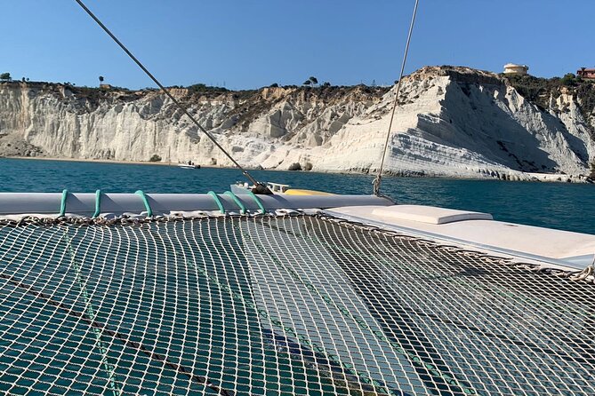 4 Hours Catamaran Tour to the Scala dei Turchi - Le Pergole: the best stop for clear water