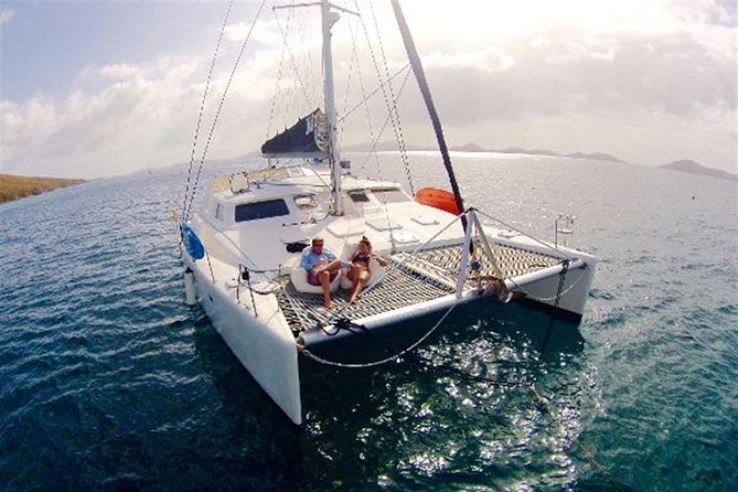 50' Luxury Yacht. Private Full or Half Day Catamaran Snorkel, & Beach Experience - St. John’s bays and the changing beach list