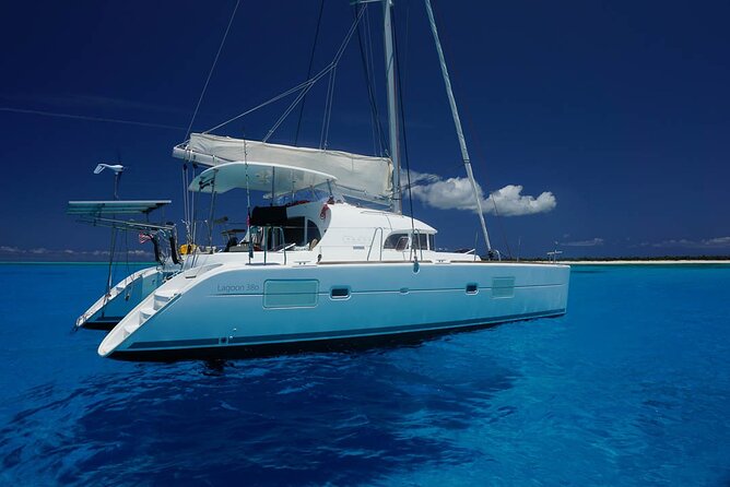 5H Private 40'Catamaran All-Inclusive in Tulum & Playa del Carmen - Sailing north to In-Ha for snorkeling