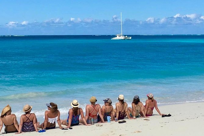 7 Hour Private Catamaran Sail, Snorkel and Beach BBQ Grace Bay, Providenciales - Sailing first, not just motoring between stops