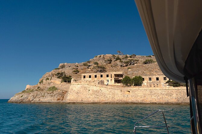 Ag. Nikolaos Catamaran to Spinalonga - Gourmet Meal & Water Toys - Spinalonga and the Cave of Barbarossa