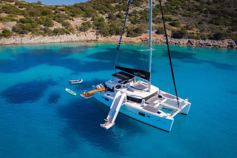 Agios Nikolaos: Sailing Trip Catamaran Lunch and Water Toys - Key things to know before you book