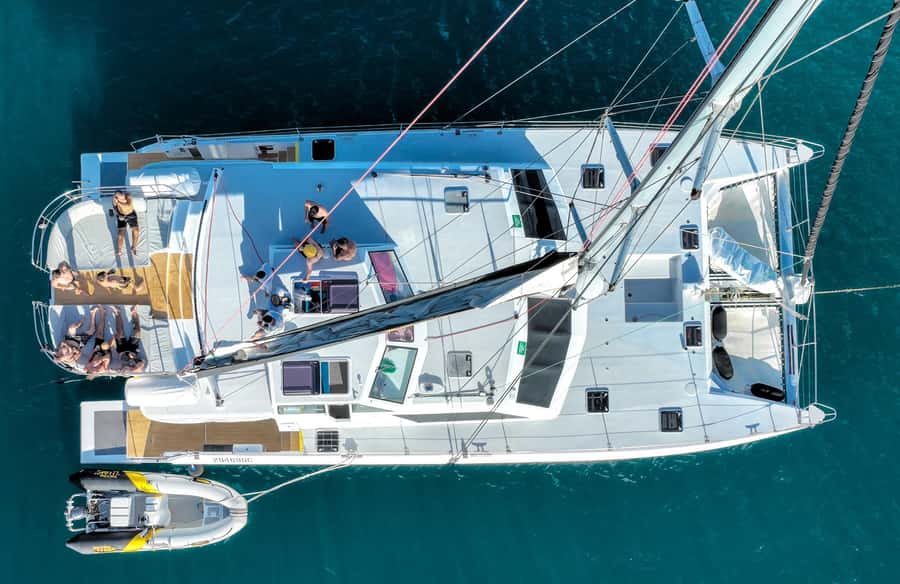 Airlie Beach: BYOB Sunset Sail in Style Catamaran Cruise - Sailing through Pioneer Bay at sunset