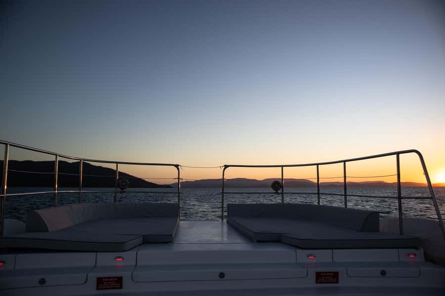 Airlie Beach: BYOB Sunset Sail in Style Catamaran Cruise - What the 60-foot catamaran feels like