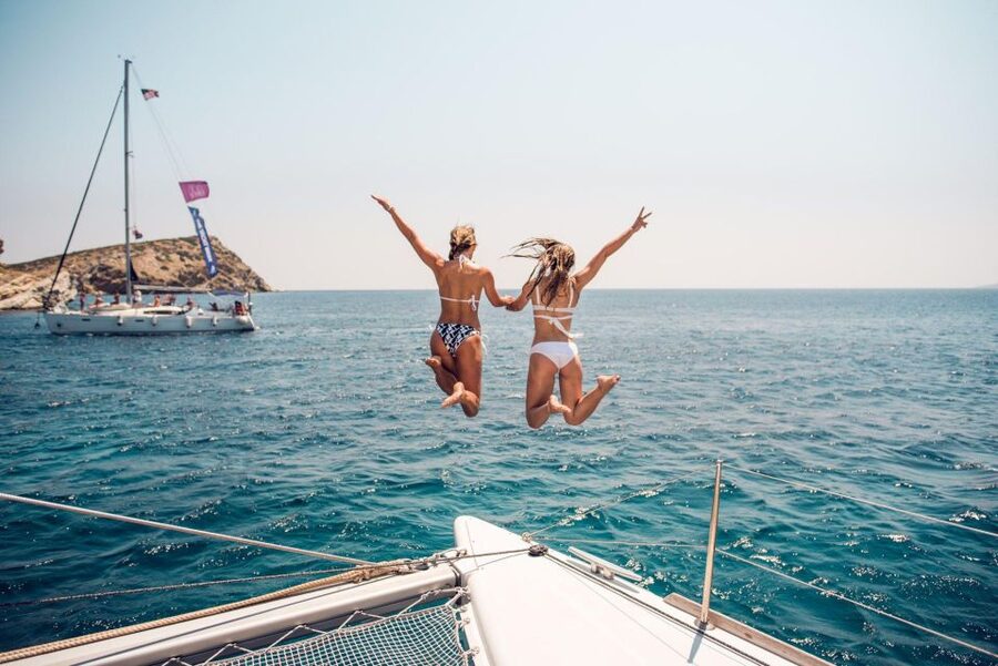 Alanya White Pearl Catamaran Cruise – Scenic Views & Swim - Lunch, soft drinks, and what costs extra