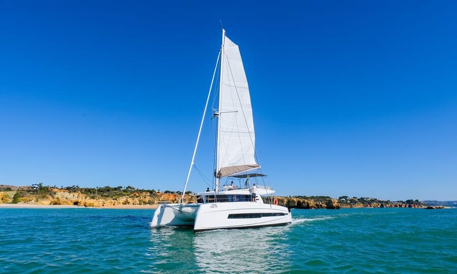 Albufeira: Algarve Half-Day Private Catamaran Charter - Setting out from Albufeira Marina