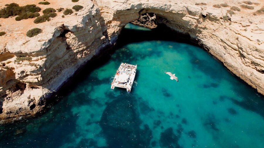 Albufeira: Caves and Coastline Catamaran Cruise to Benagil - What the $35 price really buys you