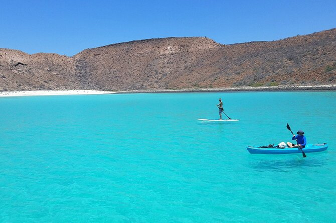 All-Inclusive catamaran Espiritu Santo Island Tour from Los Cabos - Reaching the island by snorkel boat