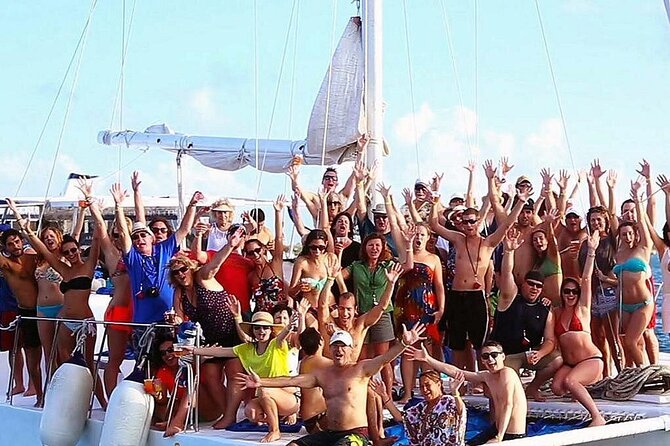 All-Inclusive Isla Mujeres Catamaran with Free Transportation - Setting Out From Playa Tortugas
