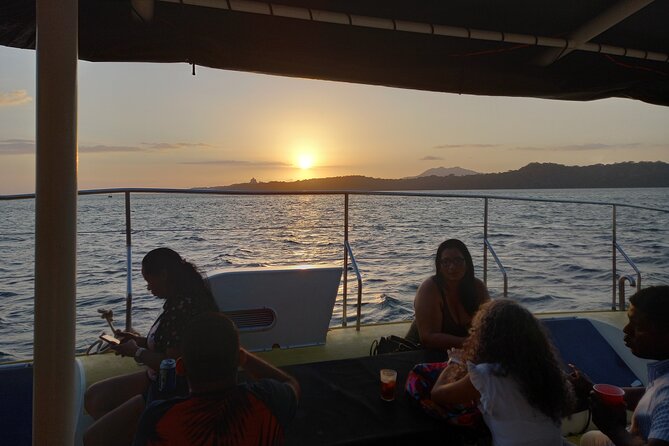 All Inclusive Sunset Panama Bay Catamaran Tour From Panama City - Boarding, shoes, and comfort on the catamaran