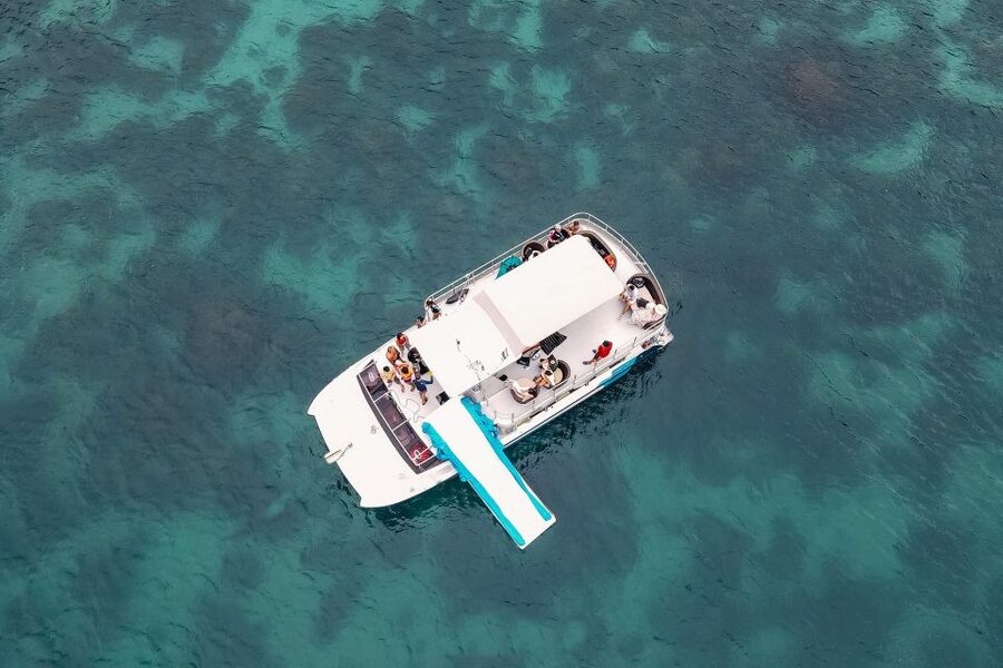 Amazing Coral Island & Sunset Dinner with Power Catamaran - Promthep Cape and the onboard fishing stop