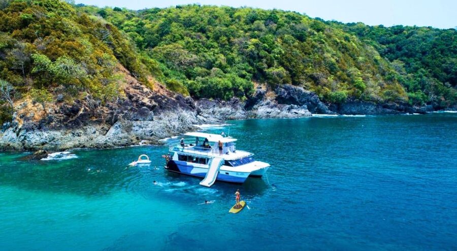 Amazing Coral Island & Sunset Dinner with Power Catamaran - Transfers are the part to watch closely