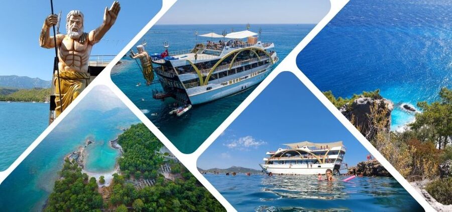 Antalya & Kemer: Megastar Catamaran Cruise With Foam Party - From Antalya to Kemer Marina