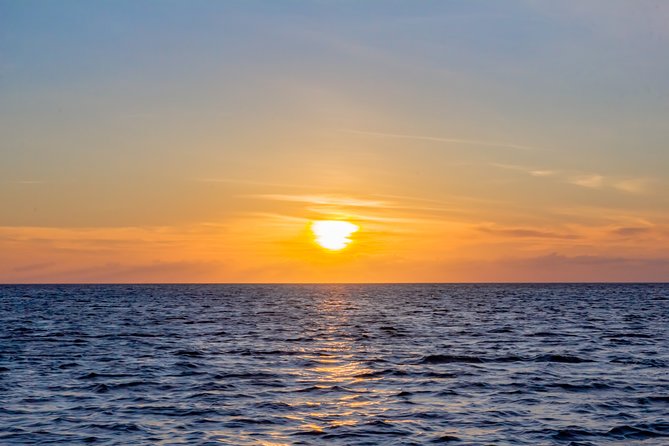 Aruba Sunset Sail Cruise Aboard The Dolphin Catamaran - The Coastline and the Sunset