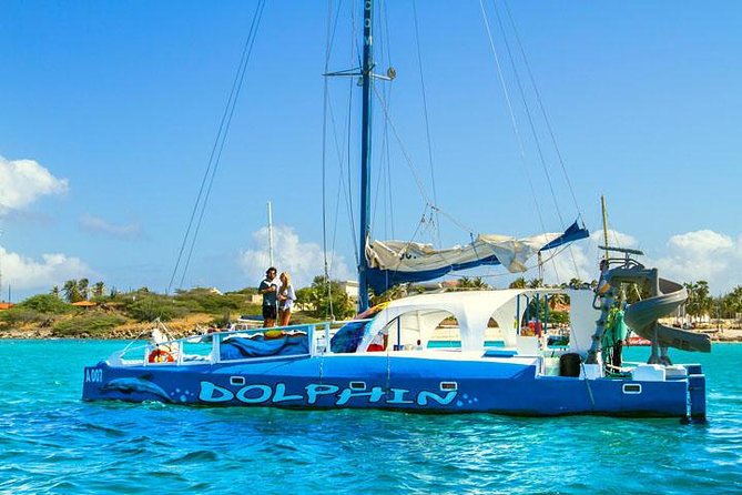 Aruba Sunset Sail Cruise Aboard The Dolphin Catamaran - A 45-Foot Catamaran With Room to Move