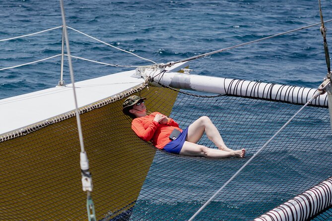 Aruba Sunset Sail - The Arusun Catamaran - The short coastal sail and Boca Catalina