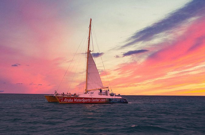 Aruba Sunset Sail - The Arusun Catamaran - The cancellation risk deserves attention