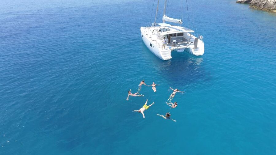 Athens: Riviera Catamaran Cruise with Meal and Drinks - Simple preparation for a better day