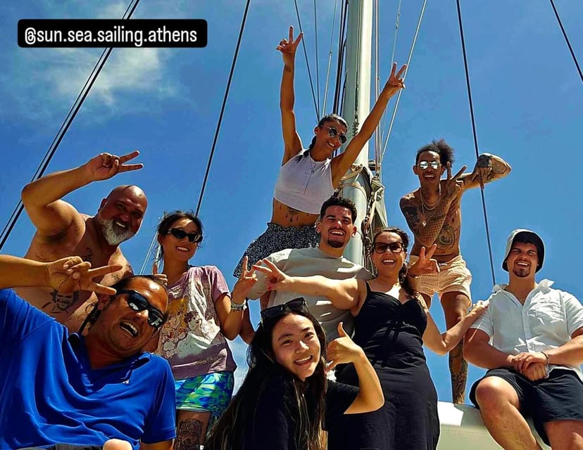 Athens: Riviera Catamaran Tour with Fresh Meal and Drinks - Boarding at Pier 7 in Alimos Marina