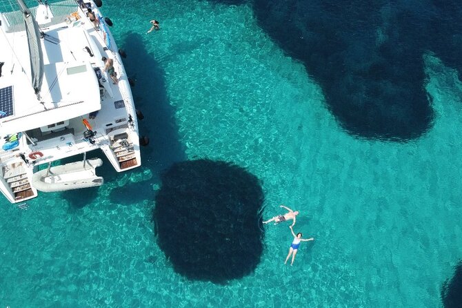 Athens Riviera Catamaran tour with fresh Meal Drinks and Swimming - What the $157.28 price really covers