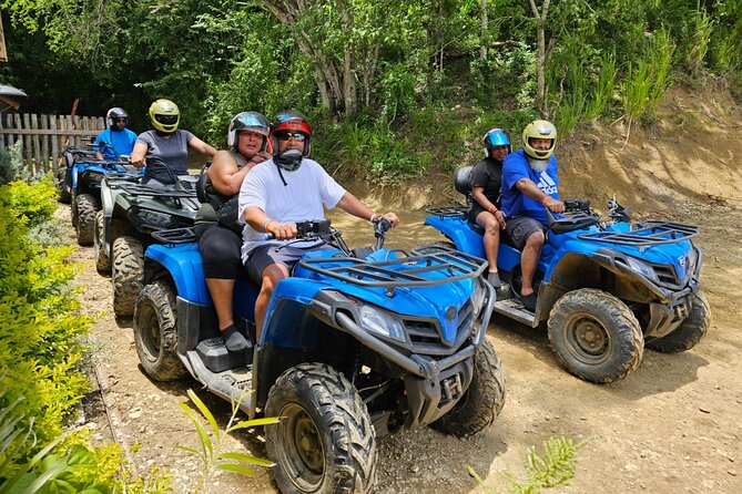 ATV, Zipline, Horseback, Bamboo Rafting & Catamaran Boat Jamaica - ATV trails through Hanover