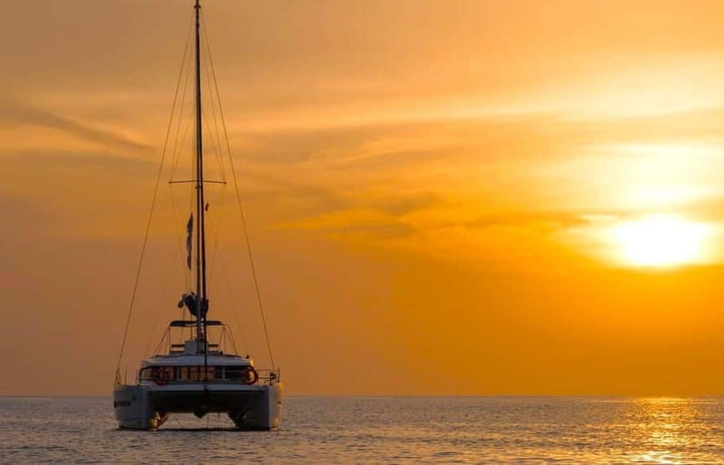 Ayia Napa: Afternoon Catamaran Cruise with Lunch & Open Bar - Lover’s Bridge and the coast near Cape Cavo Greco