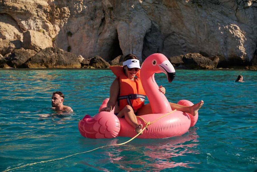 Ayia Napa: Luxury Catamaran Cruise with Lunch & Drinks - Sailing toward Cape Greco