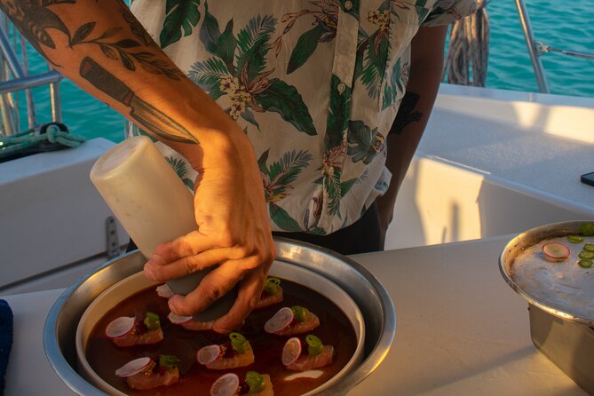 Bacalar - Gourmet Tour in Private Catamaran with Cocktails Included - Lunch prepared on board