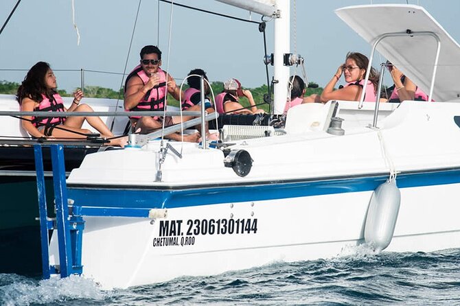 Bacalar Lagoon Private Catamaran Lunch and Drinks from Costa Maya - Two hours aboard the private Bacalar catamaran