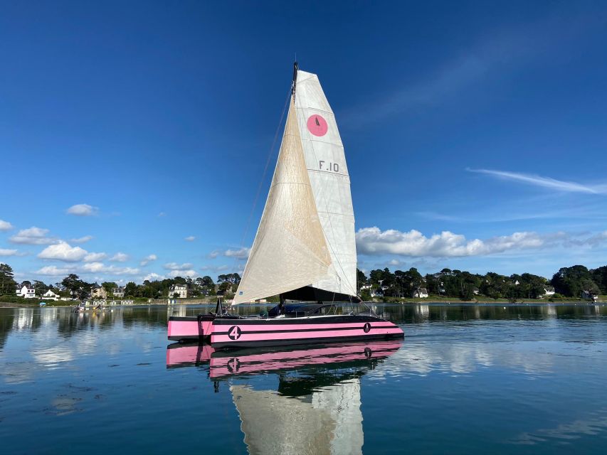 Baden: Gulf of Morbihan Exploration by Catamaran - The onboard aperitif: a nice touch with limits