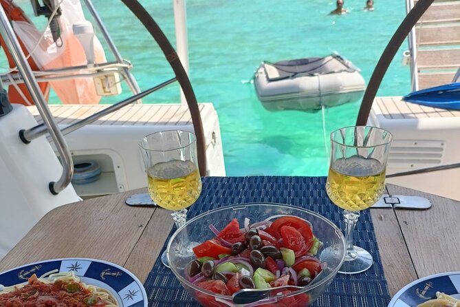 Balos Shared Catamaran Cruise (small groups up to 10 or 22ppl) - Gramvousa and its hilltop fortress