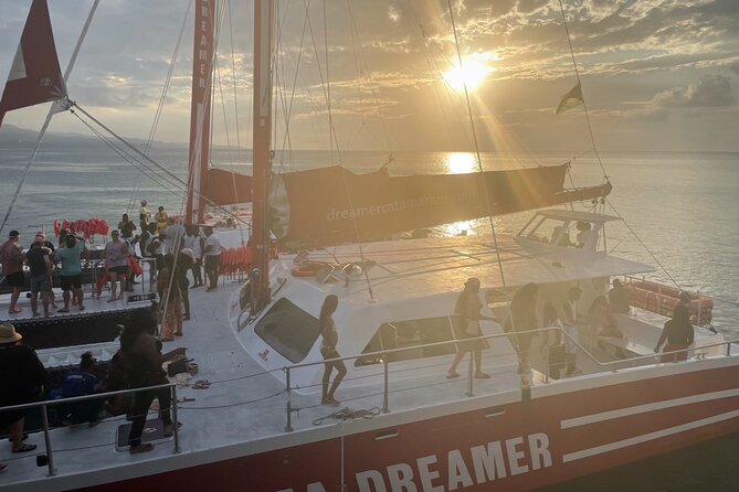 Bamboo Rafting, Catamaran Party Cruise and Ricks Cafe - Who will enjoy this day most