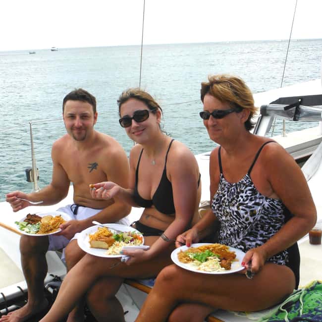 Barbados: Catamaran Tour with Snorkeling and Lunch - A Barbados buffet served at sea