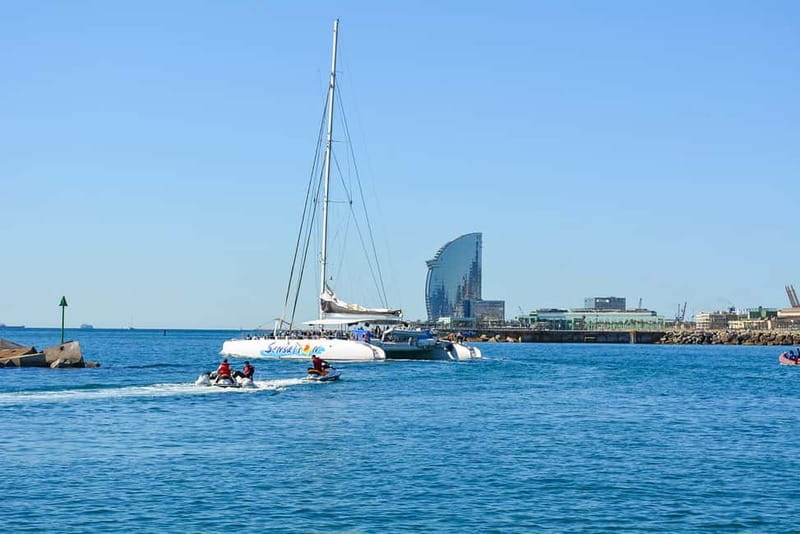 Barcelona: Catamaran Party Cruise with BBQ Meal - Music, Dancing, and the Crew’s Role