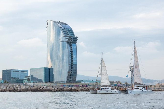 Barcelona Catamaran Private Experience from 13 to 16 Passengers - A private boat, not a crowded harbor cruise