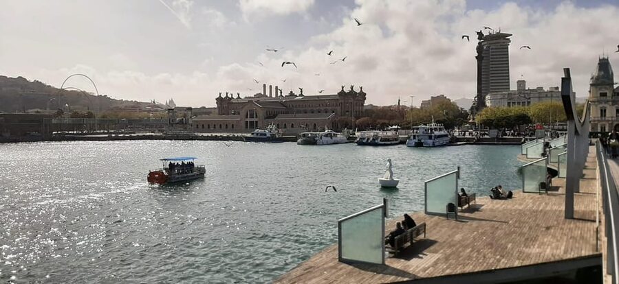 Barcelona: City Views Catamaran Cruise with Music - Meeting the captain near the port