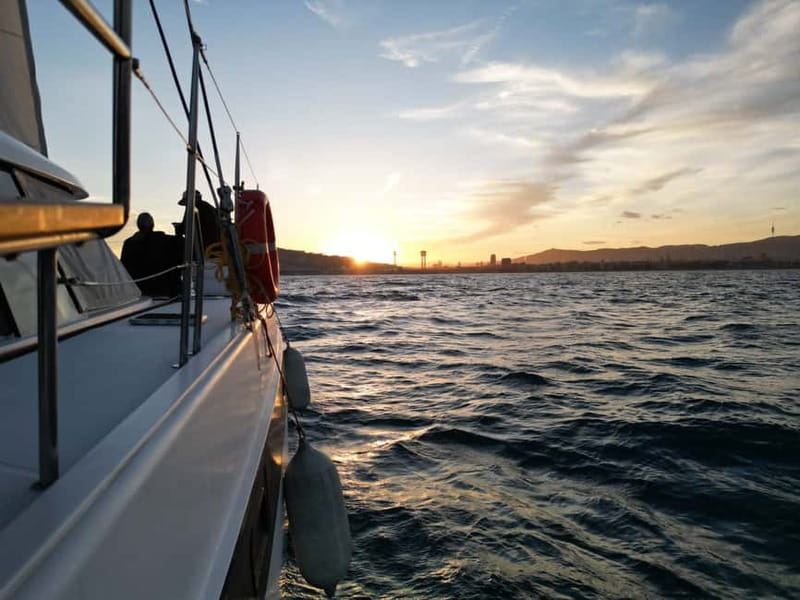 Barcelona: Luxury Catamaran Sunset Cruise - Sunset is the main event